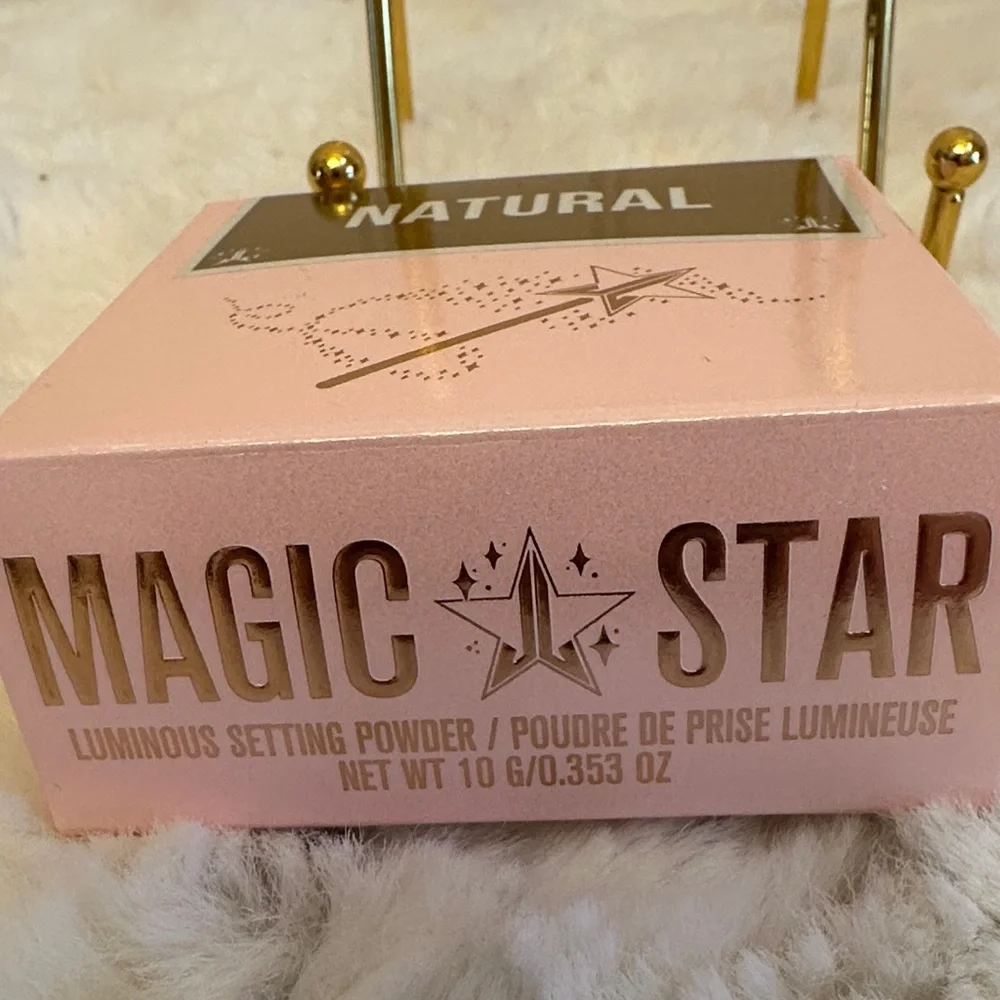 Jeffree Star Natural Setting Powder Compact - Pink & Brown